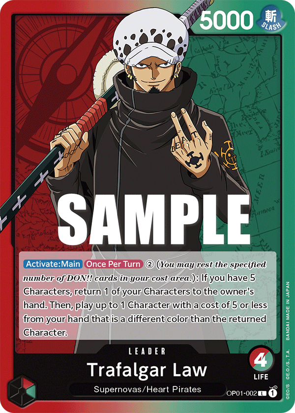Trafalgar Law (OP01-002)