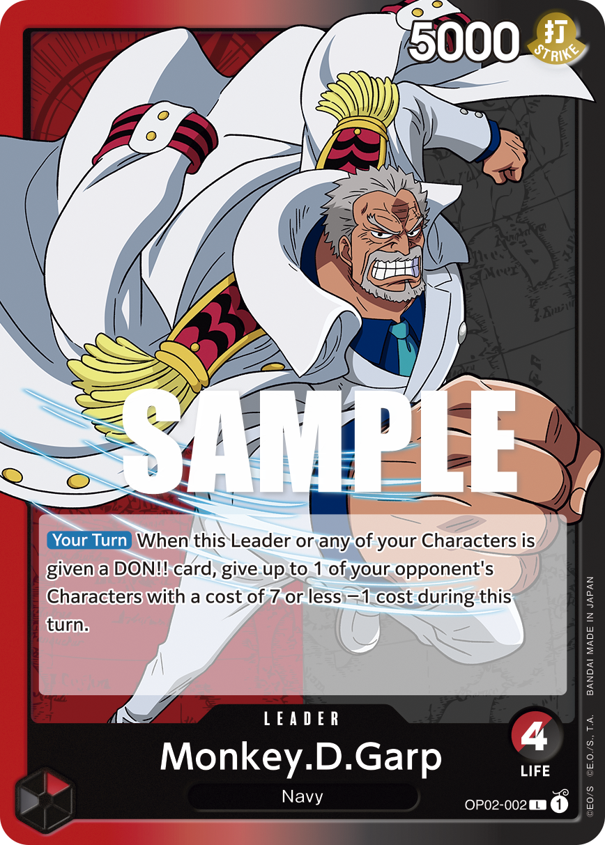 Monkey.D.Garp (OP02-002)