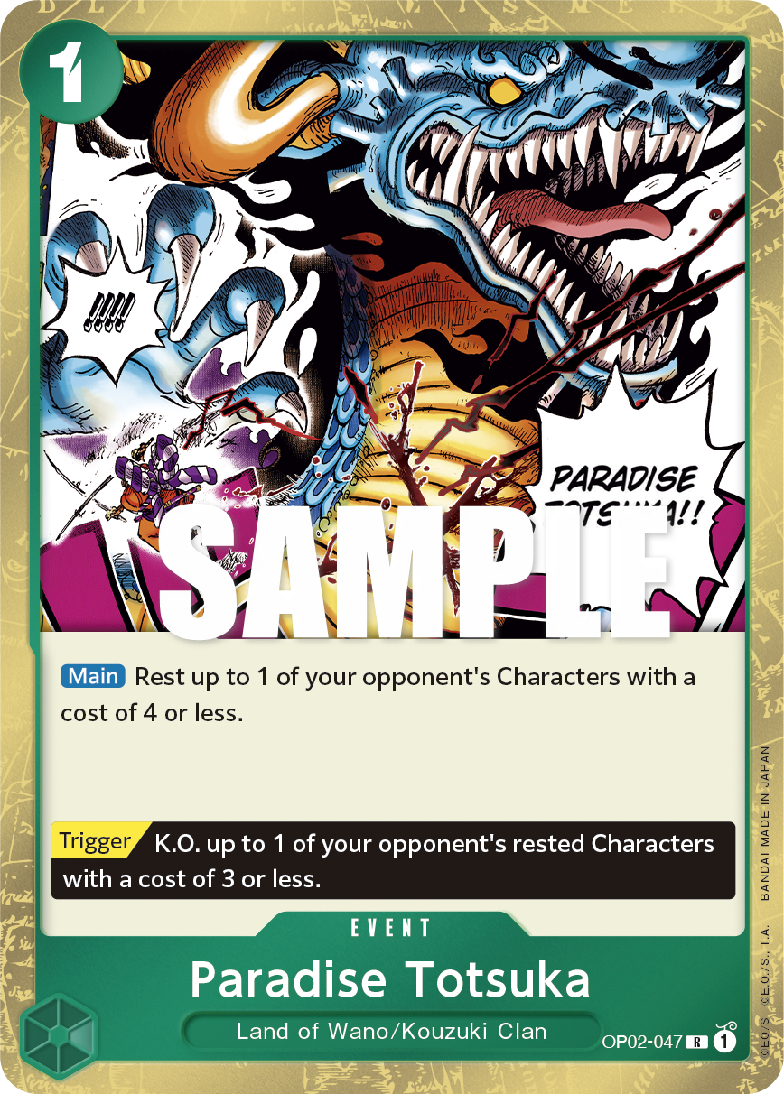 Paradise Totsuka (OP02-047)