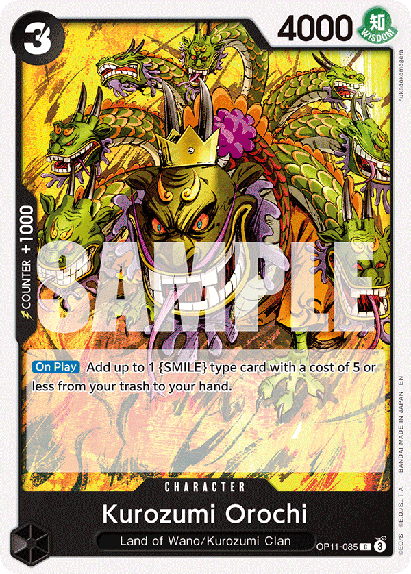Kurozumi Orochi (OP11-085)