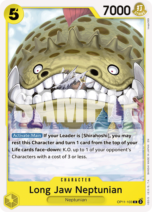 Long-Jaw Neptunian (OP11-103)